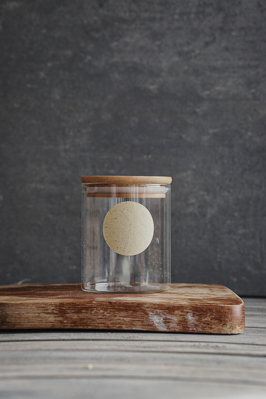 ENDI-HAFT Graspapier Etiketten, 50 mm rund auf DIN A4 Bögen, 15 Nutzen