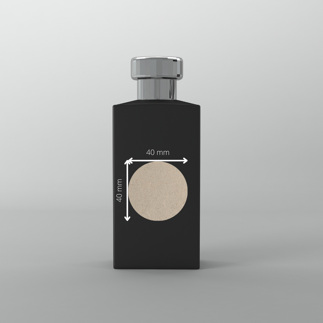 BIOpaper Natural 40 mm rund auf A4 Bögen