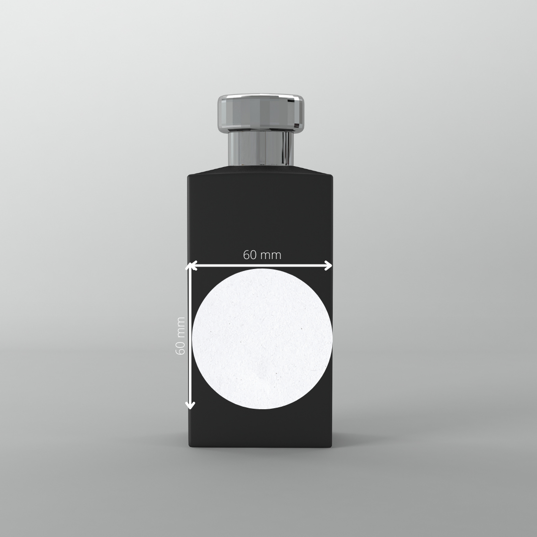 Recycling Etiketten, 60 mm rund auf DIN A4 Bögen