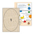 ENDI-HAFT Graspapier Etiketten, oval 190x280 mm auf DIN A4 Bögen